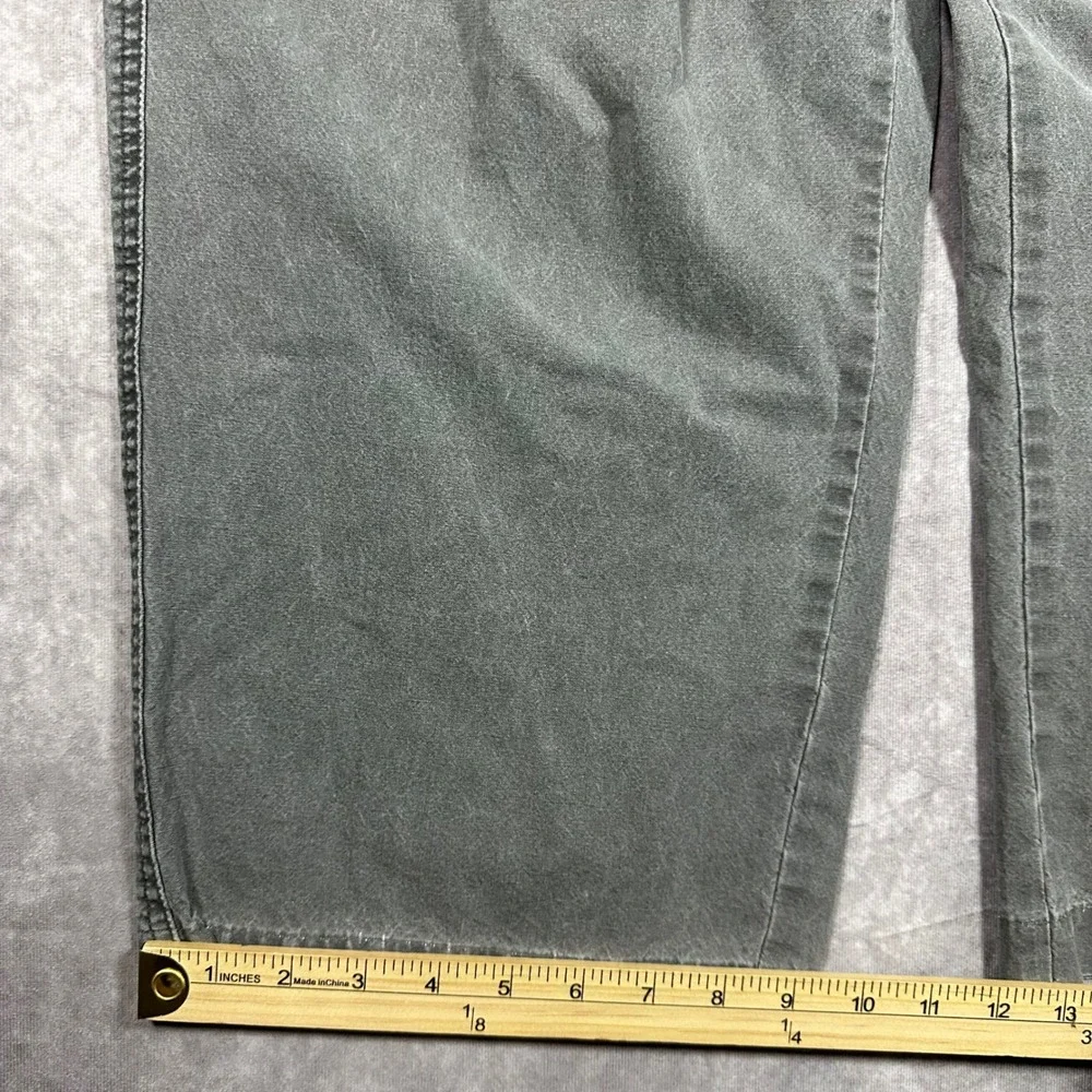 L.L. Bean Tropic Weight Cargo Pants Comfort Waist Utility Gray 40x25 Baggy Y2K
